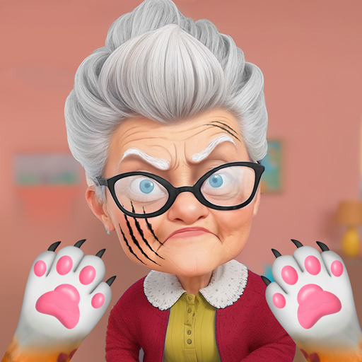 Simulador de gato malo: La abuela bromista Simulador de gato malo: La abuela bromista
