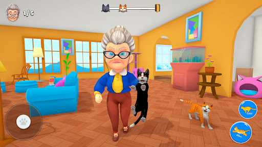 Simulador de gato malo: La abuela bromista